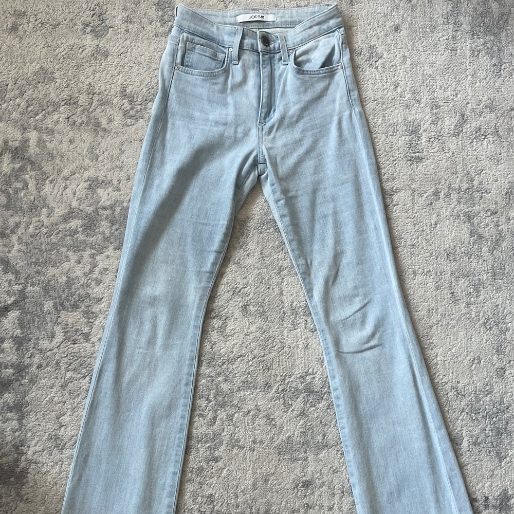 Joes jeans high rise bootcut light wash size 24